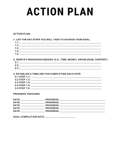 Action Plan