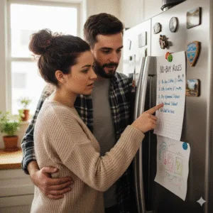 Couple commits to no-buy rules for 30 days
